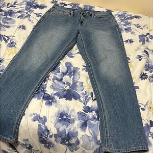 Old Navy Women's Boyfriend Jeans in Blue
